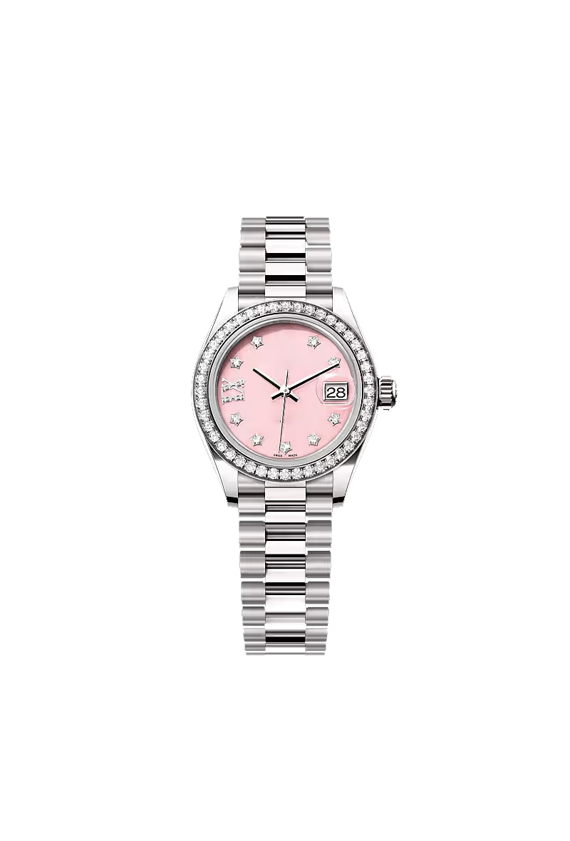 Rose Pink Dial Premium Ladies Watch