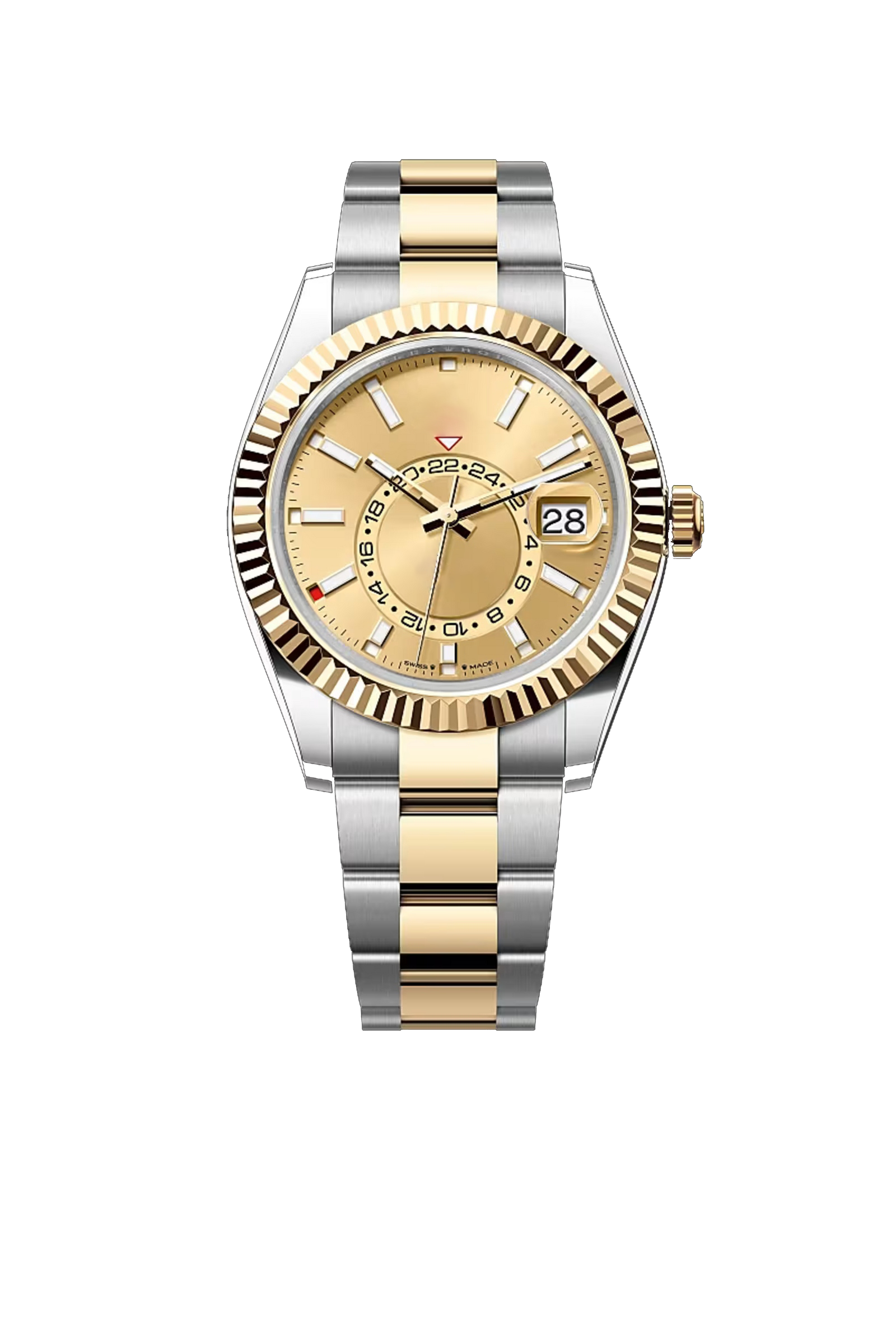 Refined Gold Accent Executive Watch