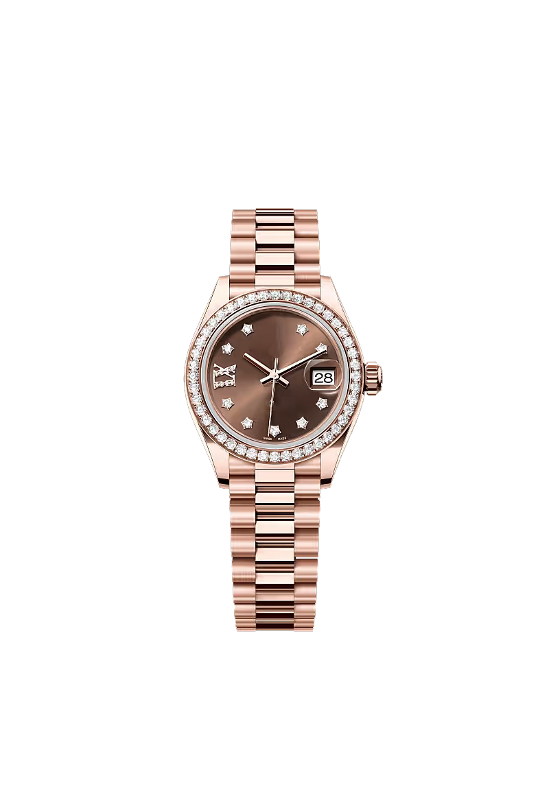 28 Classic Diamond Bezel Wristwatch
