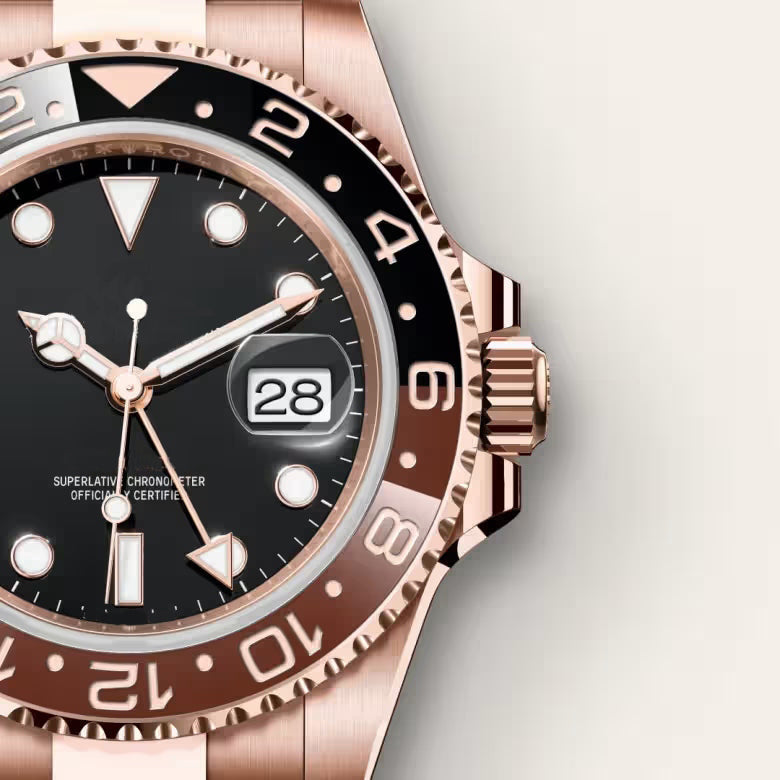 Men's Two-Tone Luxury Rose Gold Prestige Watch