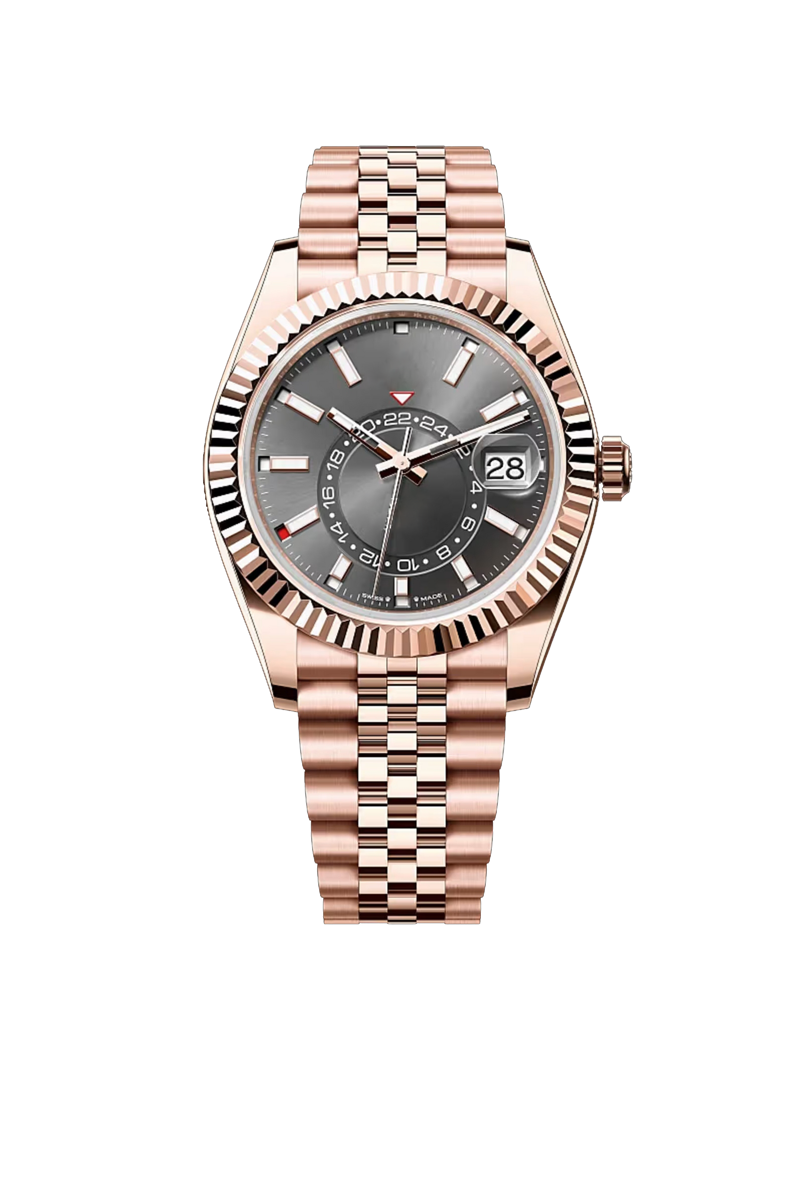 Graphite Luxe Rose Watch