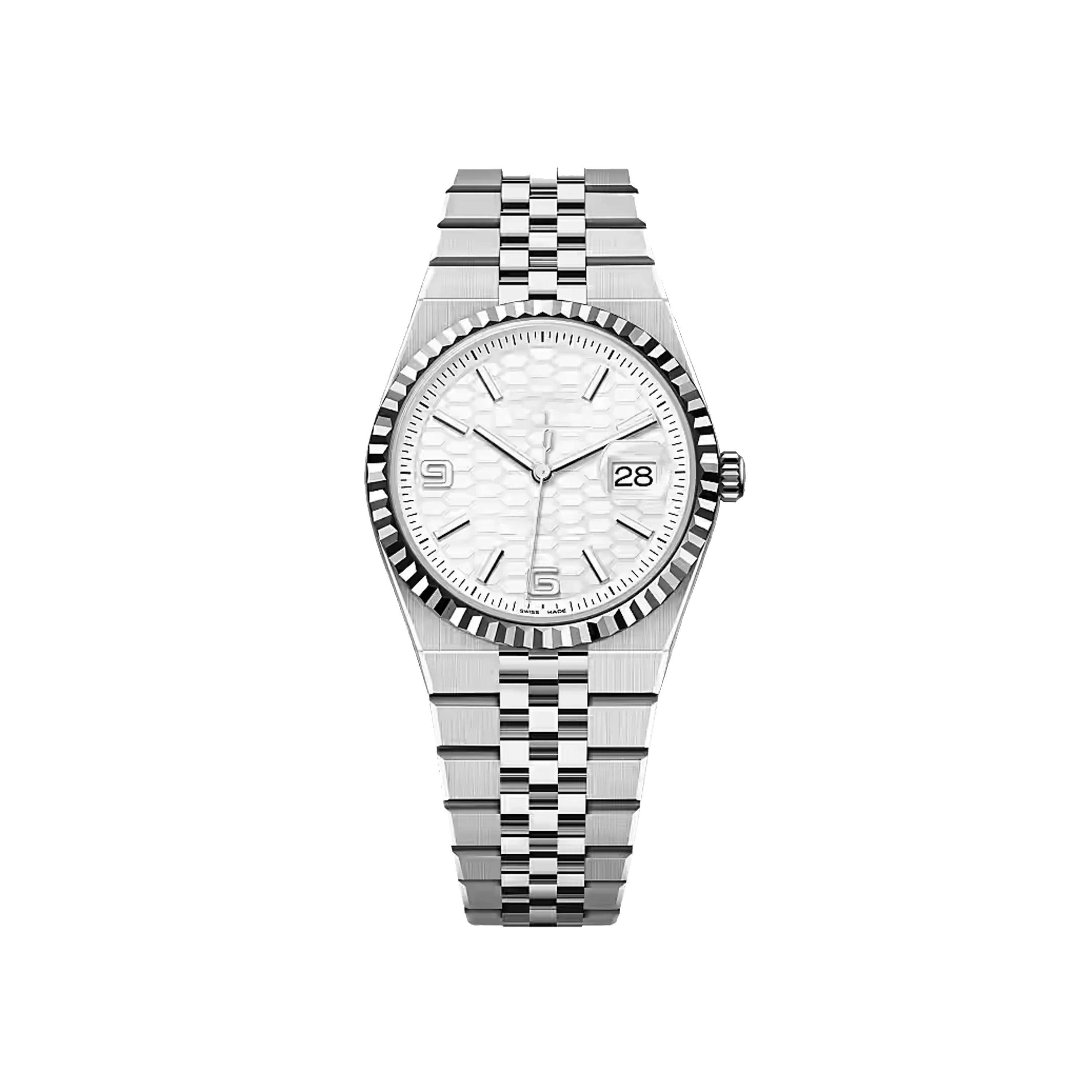 36 White Dial Men’s Luxury Wrist Watch