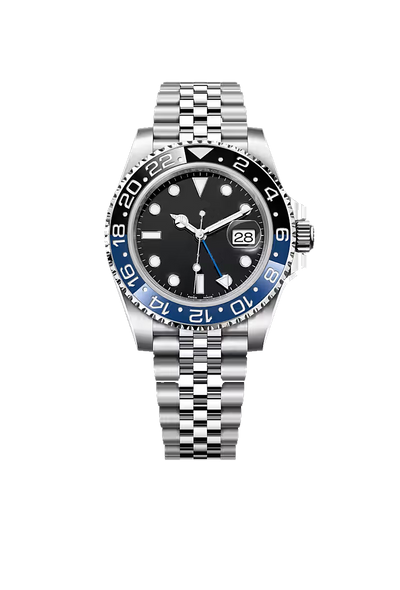 Men's Two-Tone Luxury Arctic Blue Watch