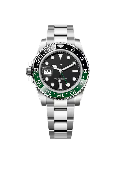 Men's Two-Tone Luxury Emerald Horizon  Watch