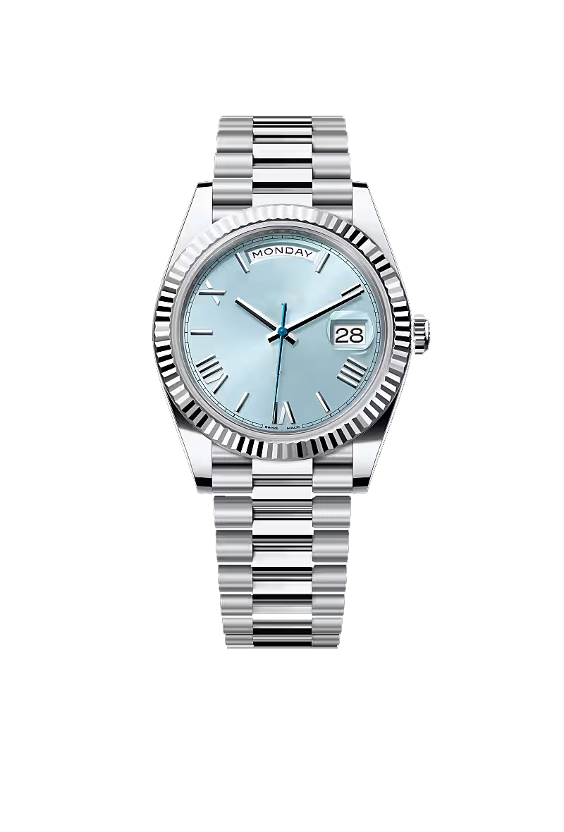 40 Glacier Blue Elite Watch