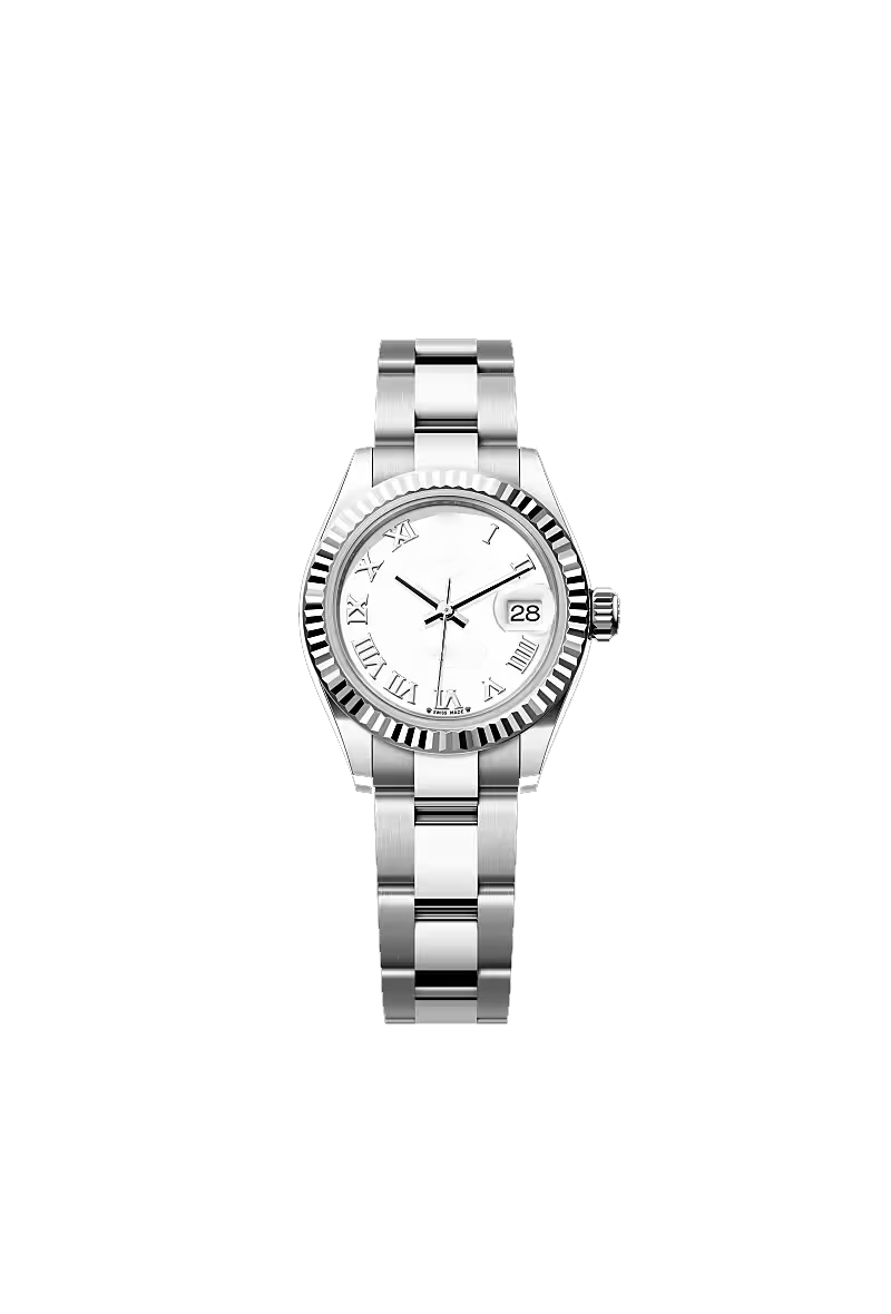 Classic Silver Dial Luxury Watch