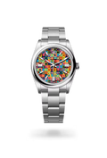 Oyster Perpetual 36 Perpetual Celebration Dial Stainless Steel Watch