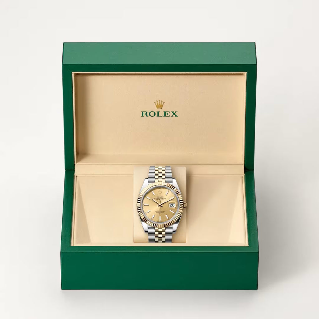 Datejust 41 Champagne Dial Two-Tone Jubilee Watch