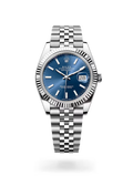 Datejust 41 Blue Dial Stainless Steel Jubilee Bracelet Luxury Watch