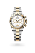 Two-Tone White Gold Chronograph Watch