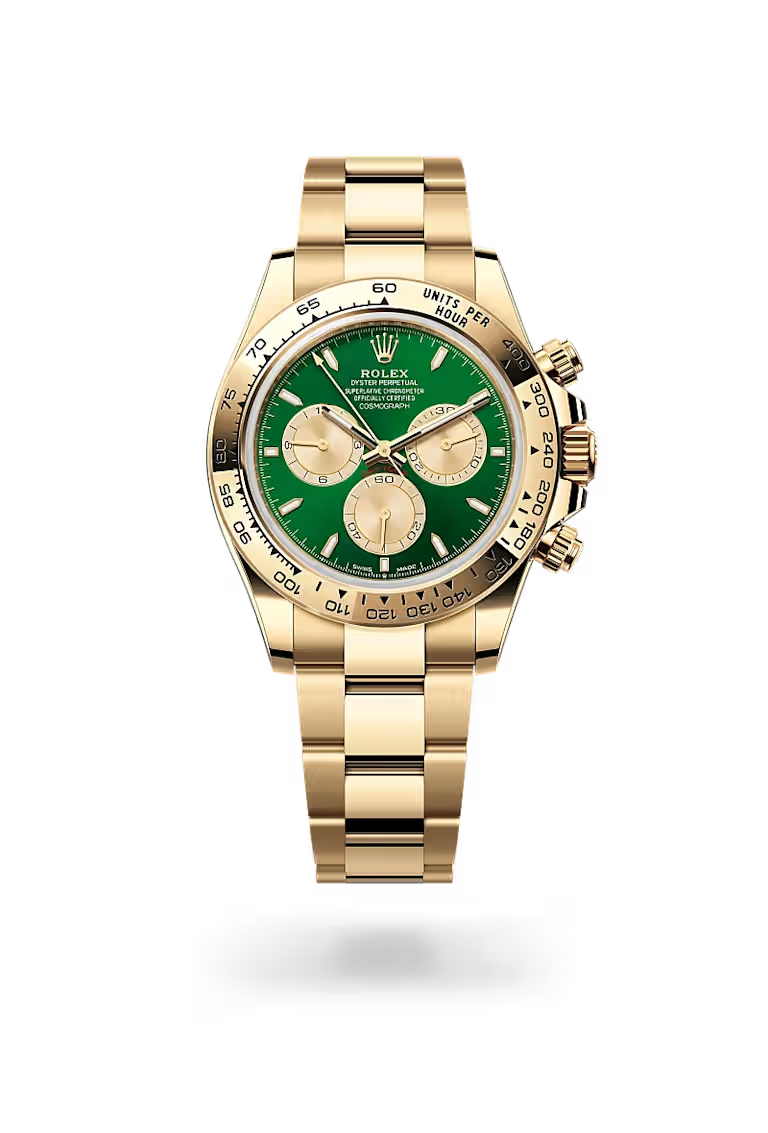 Green Gold Chronograph Watch