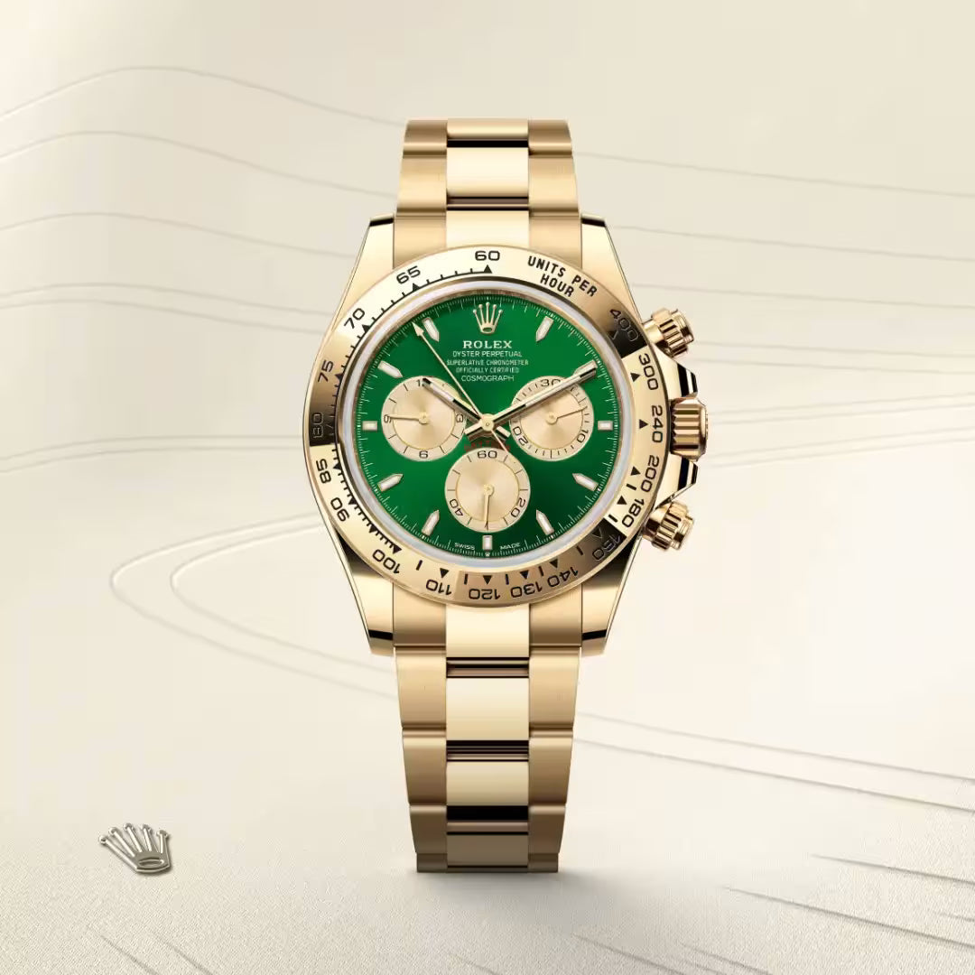 Green Gold Chronograph Watch
