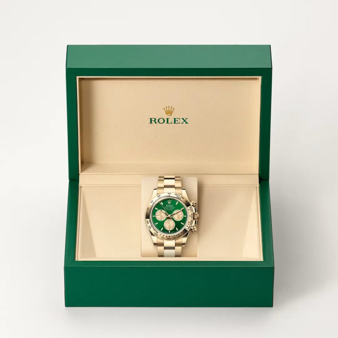 Green Gold Chronograph Watch