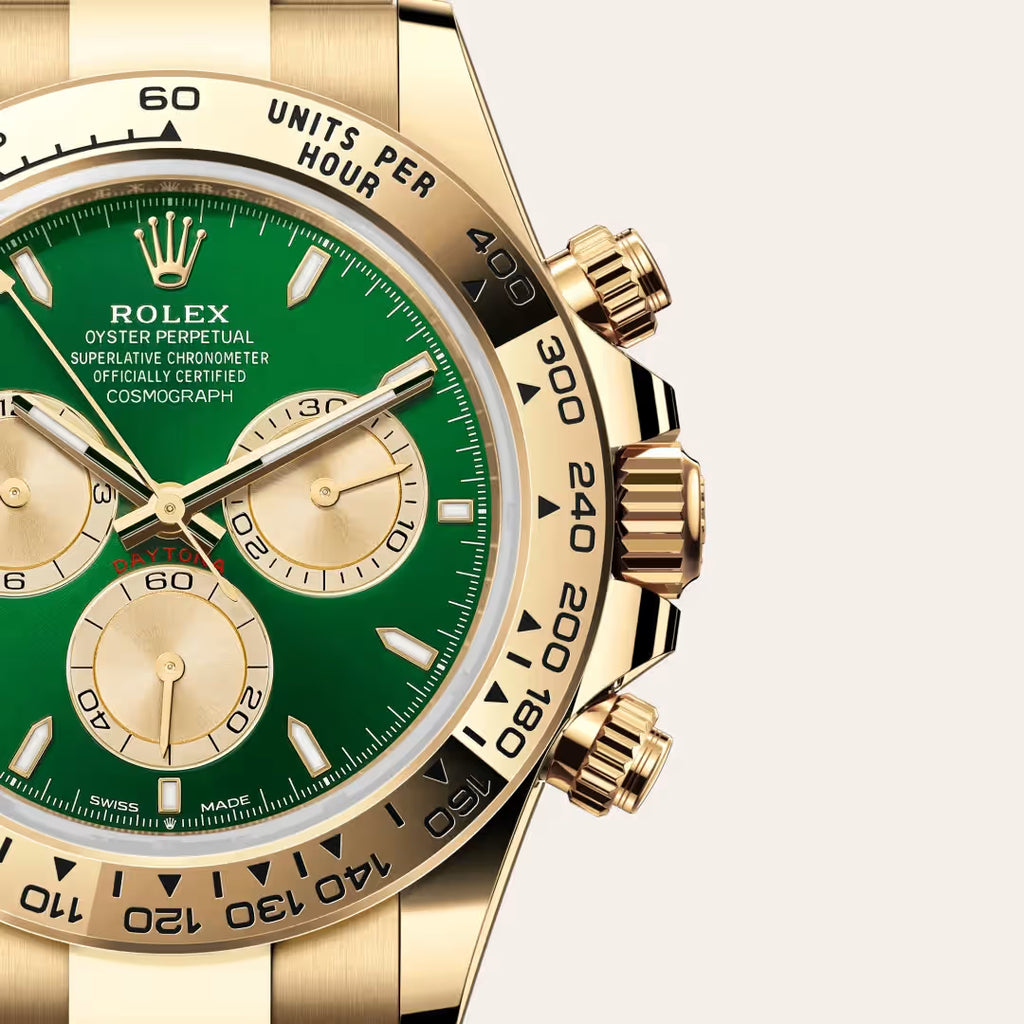 Green Gold Chronograph Watch