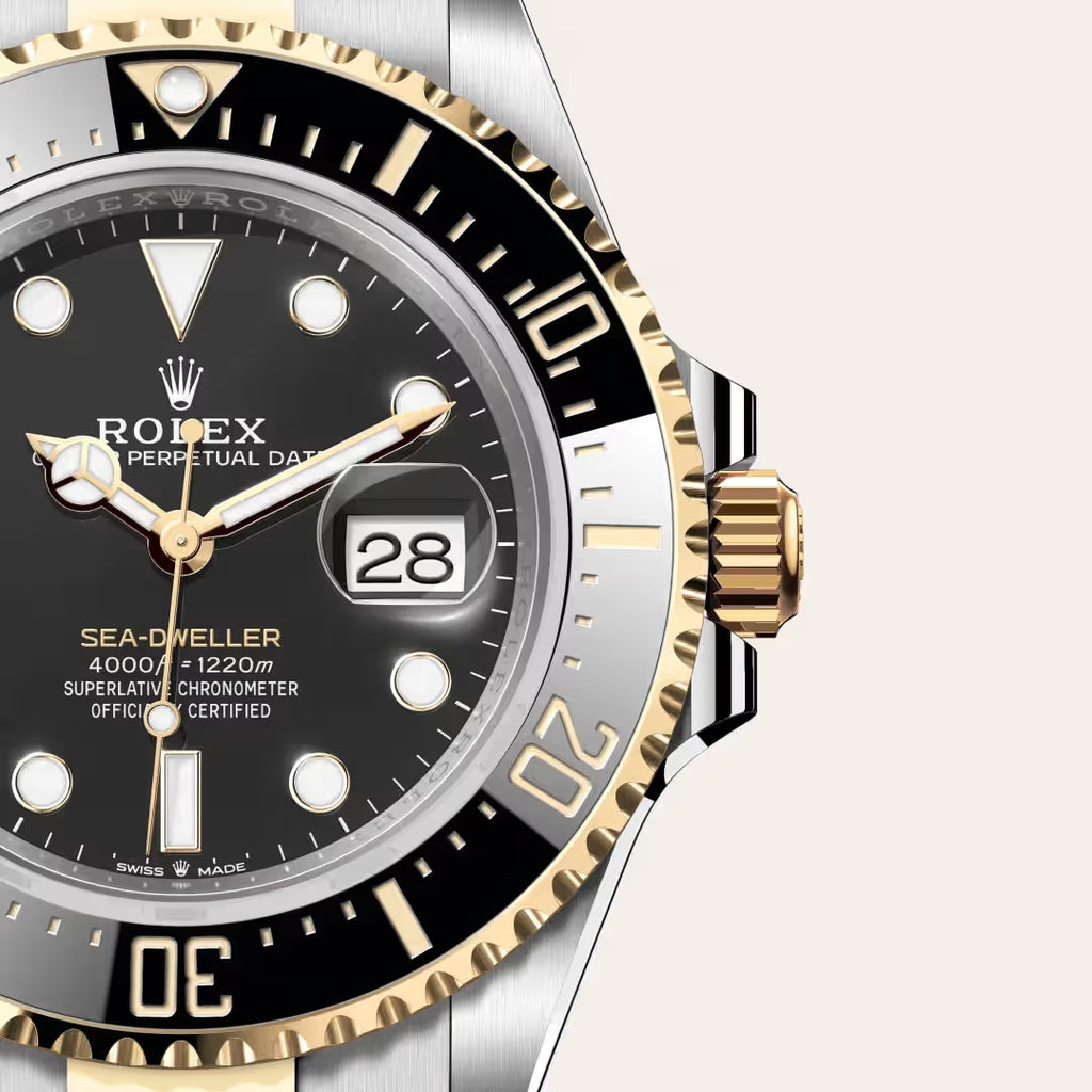 Imperial Two-Tone Deep Black Diver Watch