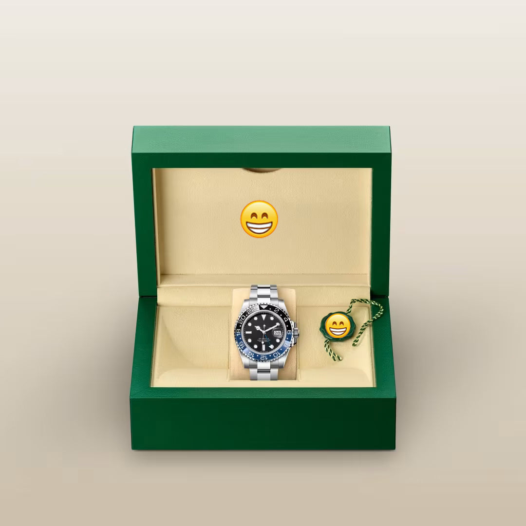 Men's Two-Tone Luxury Arctic Blue Watch