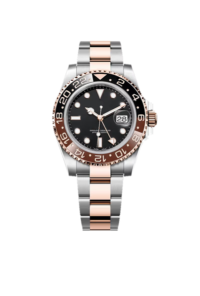 Men's Two-Tone Luxury Rose Gold Horizon Watch