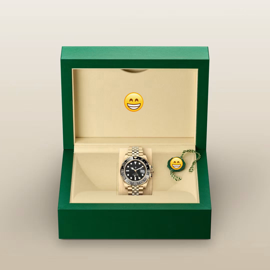 Men's Two-Tone Luxury Imperial Gold Watch