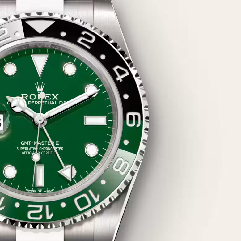Emerald Steel GMT Explorer Watch