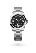 Air-King 41mm Black Dial Oystersteel Automatic Men's Watch