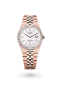Land-Dweller 36 Signature Rose Gold Luxury Wrist Watch