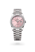 Day-Date 36 Blush Pink Diamond Luxe Watch