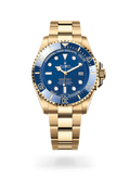 Royal Blue Gold Diver Watch