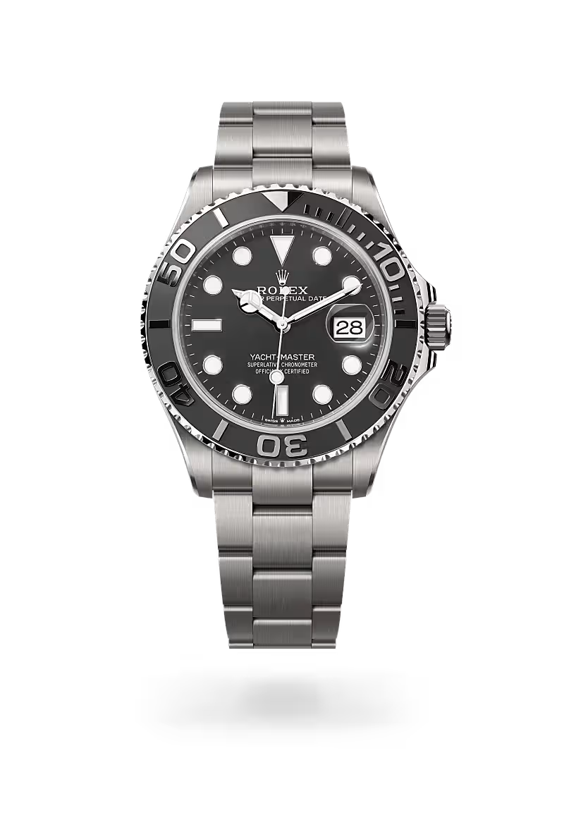 Yacht-Master 42 Titanium Black Dial