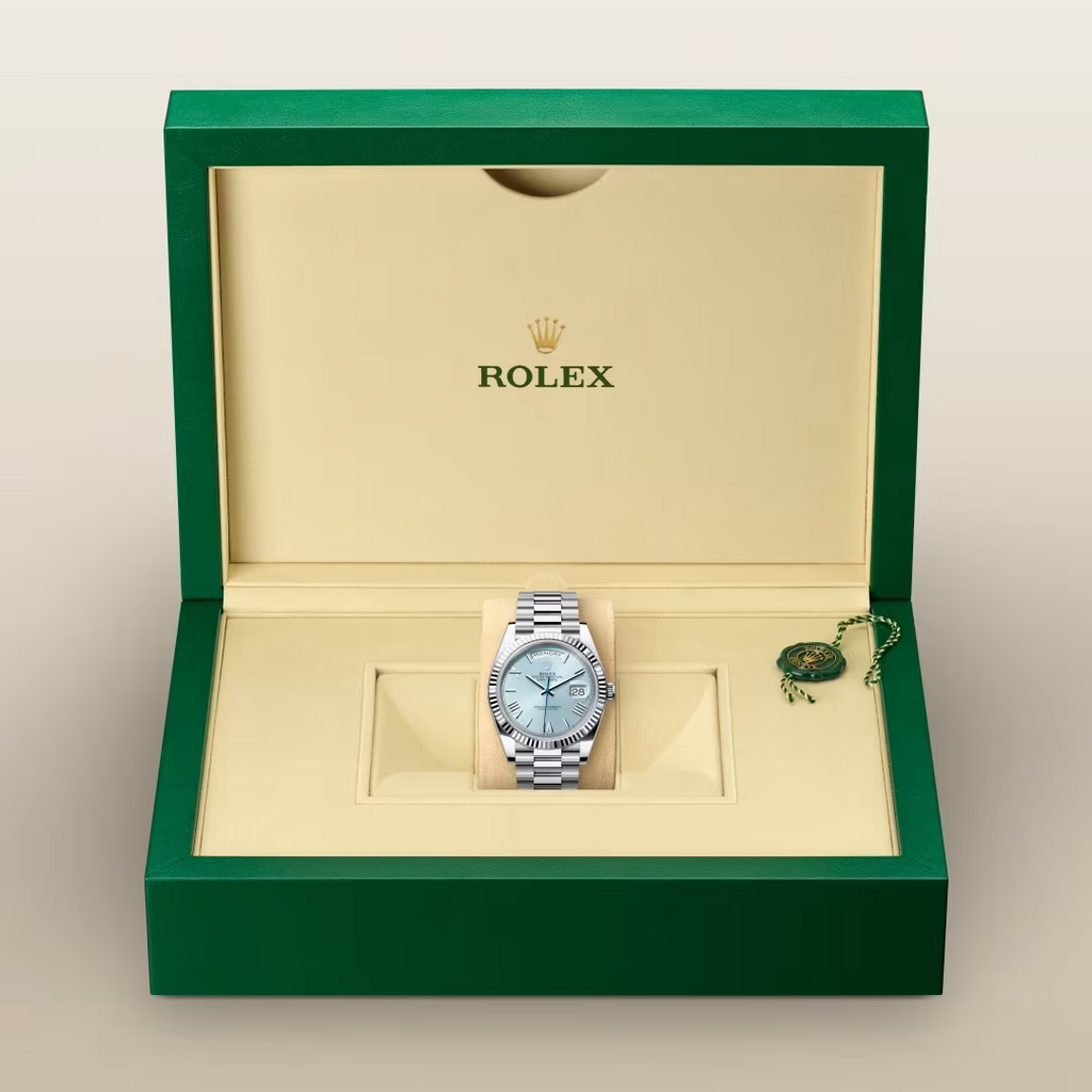 Day-Date 40 Glacier Blue Elite Watch