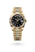 Day-Date 40 Classic Black Dial President Watch