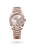 Day-Date 40 Luxury Rose Gold with Diamond Bezel