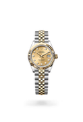 Lady-Datejust Premium Two Tone Gold Dial Women’s Watch