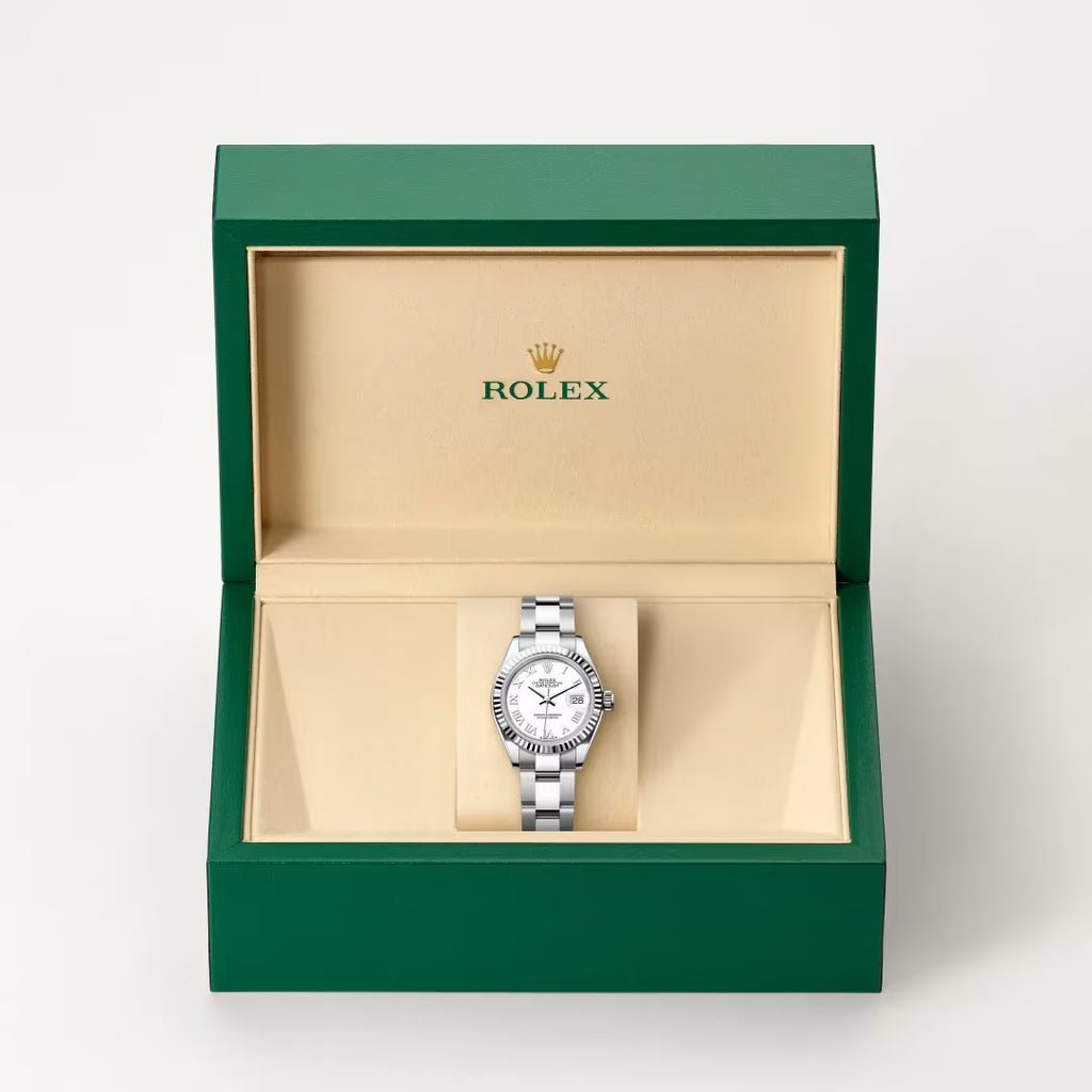 Lady-Datejust Classic Silver Dial Luxury Watch