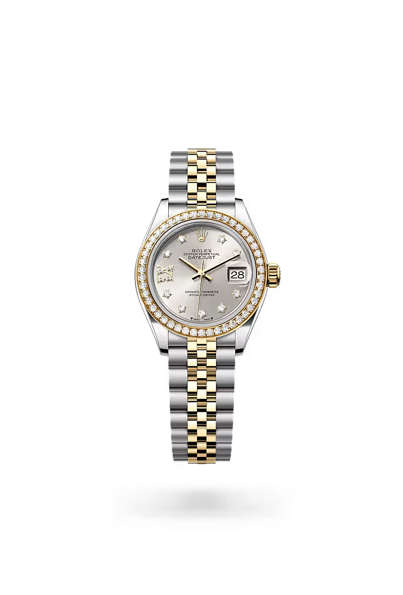 Lady-Datejust Premium Gold & Silver Ladies Watch