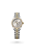 Lady-Datejust Diamond Accent Two-Tone Luxury Watch