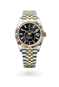 Sky-Dweller Premium Black Dial Date Men’s Watch