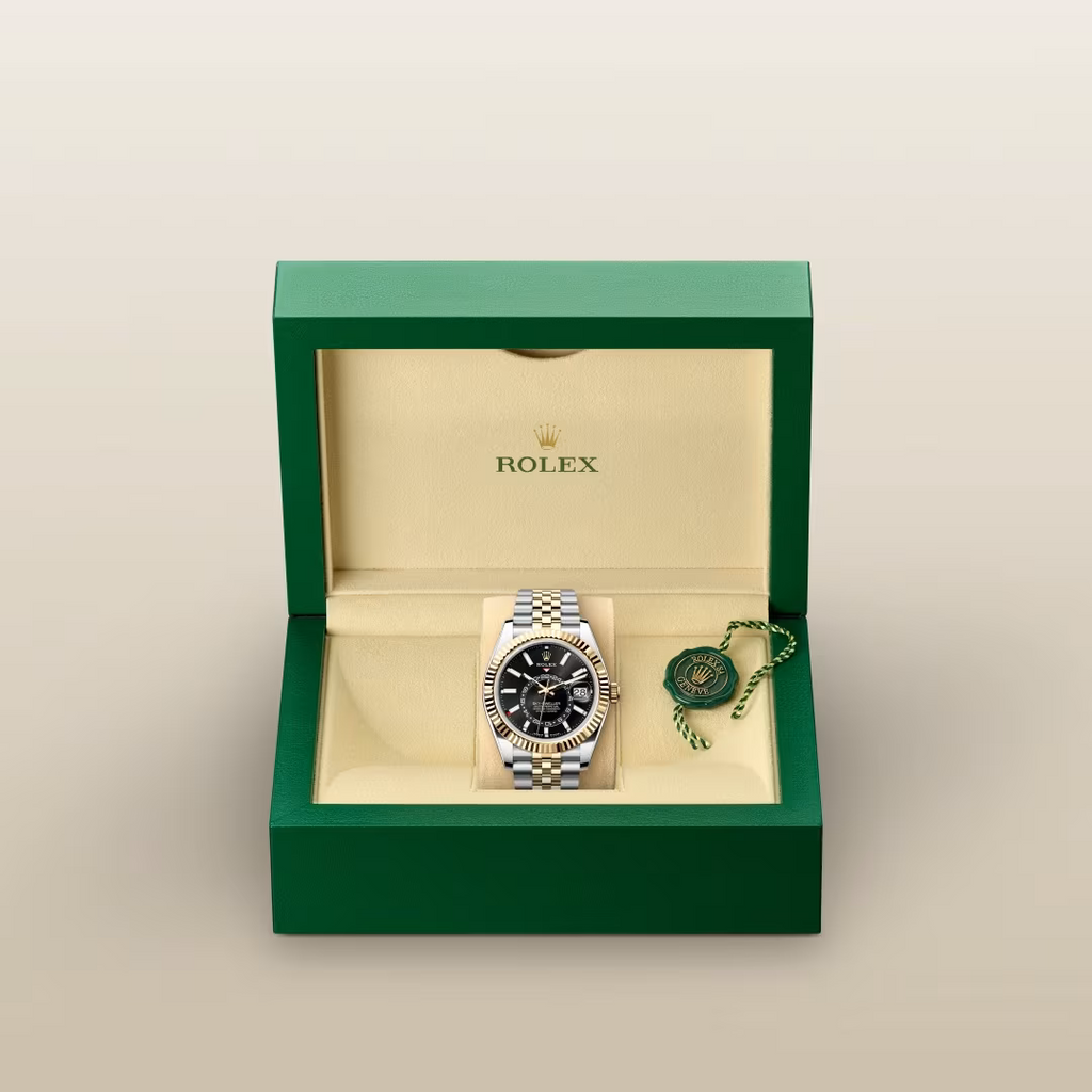 Sky-Dweller Premium Black Dial Date Men’s Watch
