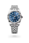Sky-Dweller 42 Prestige Blue Dial Analog Watch