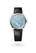 Prestige Ice Blue Leather Watch